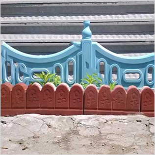 Concrete Lawn Fence