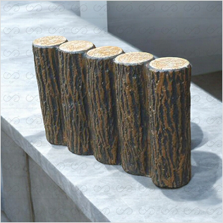Timber kerbstone